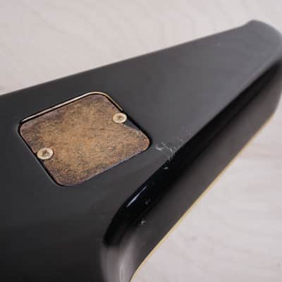 Ibanez Destroyer II DT870 Bass MIJ 1984 Black Vintage Japan Fujigen w/ Hard Case image 14