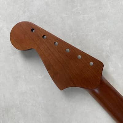 Roasted Maple Jazzmaster neck - Rosewood fretboard - Nitro Satin - Heel adjusted image 5