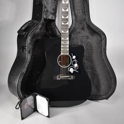 2026 Gibson Dave Mustaine Songwriter Acoustic-Electric | Ebony Finish W/OHSC image 1