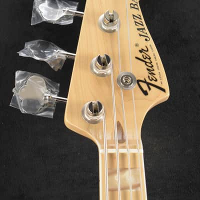 Fender U.S.A. Geddy Lee Jazz Bass Black Maple Fingerboard image 5