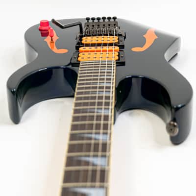 1990 Ibanez PGM100 – Signature Paul Gilbert RG, Bold Jewel Blue, Fully Dialed for Shredding image 9