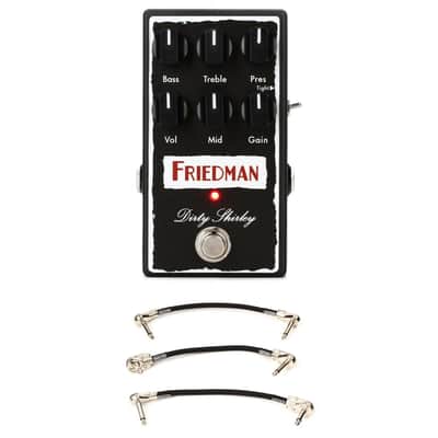 Friedman Dirty Shirley Overdrive Pedal with 3 Patch Cables image 1