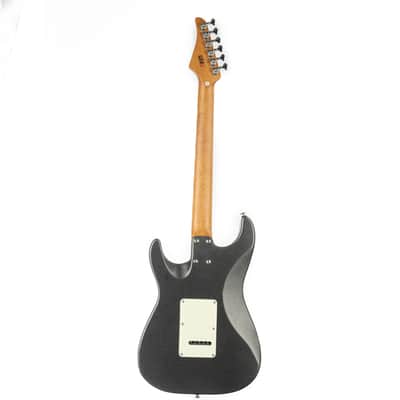 EART YMX-SG3,Roasted Book-match Mahogany Solid Body,22 Stainless Steel Frets,6-Point Synchronized Tremolo image 2