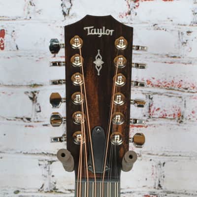 Taylor - 354ce - 12 String Acoustic-Electric Guitar -Sapele/Sitka - V-Class Bracing - Natural - with  Hardshell Case - x5043 (354ce-3) image 5