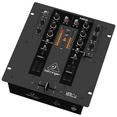Behringer Pro Mixer NOX101 Premium 2-Channel DJ Mixer with Full VCA-Control and Ultraglide Crossfader, 10Hz-90kHz System Frequency Response image 2