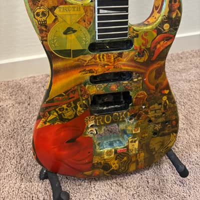 Jackson Super Strat 2000’s - Multi colored image 2