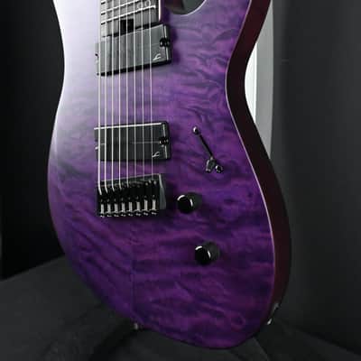 Legator N8FSS-PR Purple QM Multi Scale 8-String #355 image 12