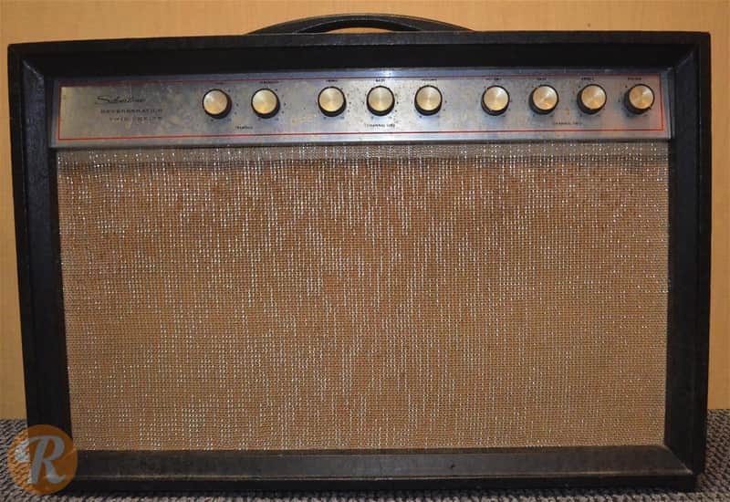 Silvertone Model 1474 Reverberation Twin Twelve 50-Watt 2x12 Guitar Combo image 1