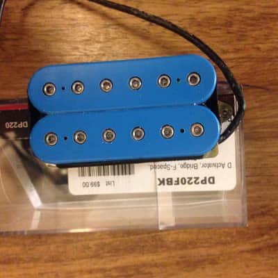 DiMarzio D Activator Bridge F Spaced Custom Blue image 1
