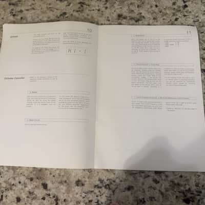 Roland GR-700 guitar synthesizer owners manual synth 80s image 5