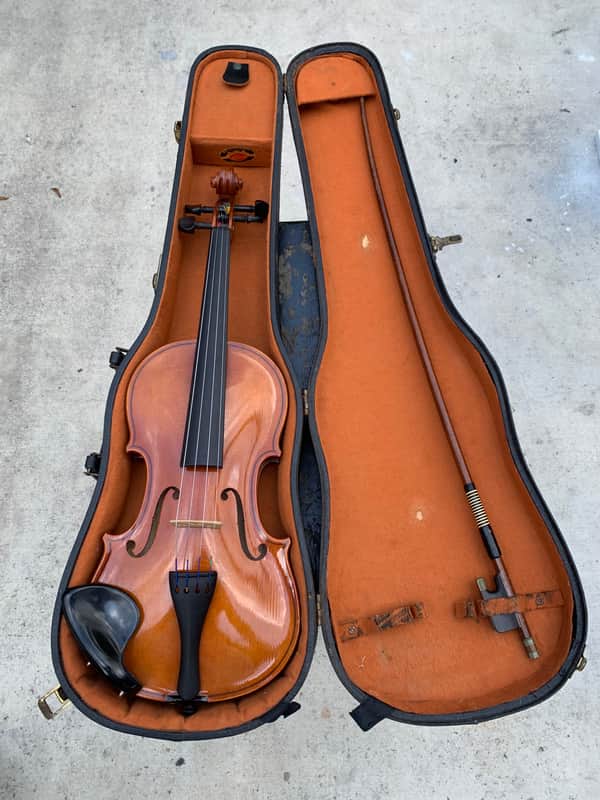 Antique Josef Jan Dvorak Handcrafted Violin 4/4 Strunal | Reverb