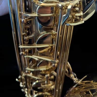 Selmer STS280R La Voix II Step-Up Model Tenor Saxophone 2010s - Clear-Lacquered Brass image 11