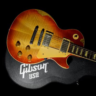 Dax&Co. Heavy Aged USA Gibson Les Paul 60's Sunburst Relic W/ Case image 4