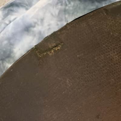 Used 1950's Ess and Ess Magnatone Mark IV Hard Shell Guitar Case Black image 7