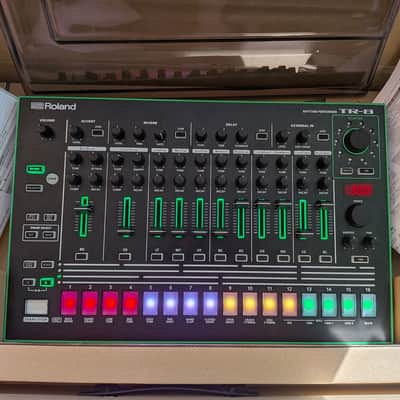Roland AIRA TR-8 with 7x7 expansion and Decksaver