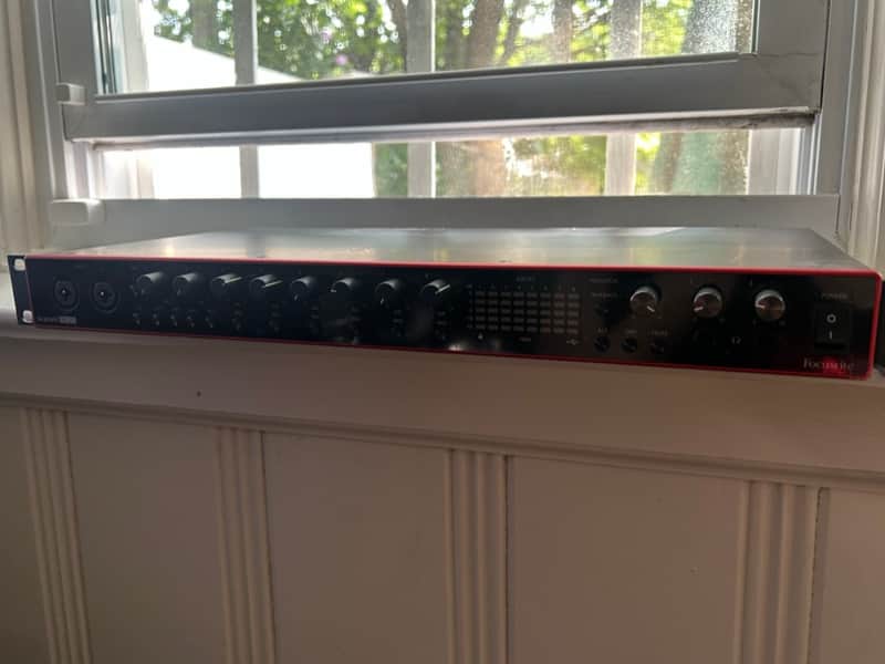 Focusrite Scarlett 18i20 3rd Gen USB Audio Interface 2019 - Present - Black image 1