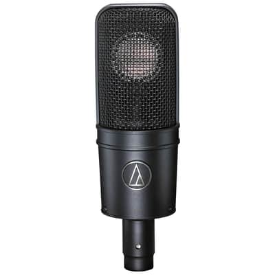 Mint Liquid Audio Audio Technica AT4040 Cardioid Condenser MicrophoneBundle w/Pig Hog PHM10 8mm Mic Cable, Pop Filter Polishing Cloth image 4