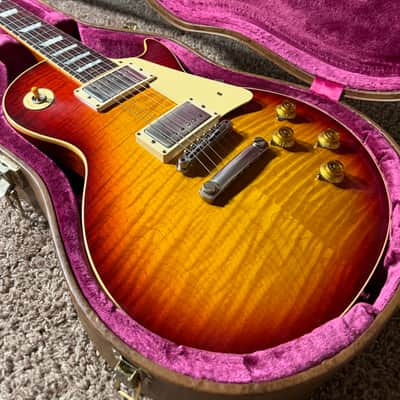 Gibson 2018 Custom Shop Historic '59 Les Paul Standard Reissue - Vintage Cherry Sunburst VOS image 10