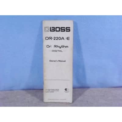 Boss DR-220A Drum Machine image 13