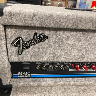 Fender M-80 Half Stack - Non-Original Matching Cabinet - Celestion 12's! image 5