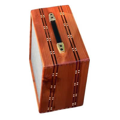 Ashen 112 Custom Guitar Speaker Cabinet Redwood Mosaic (empty) image 3