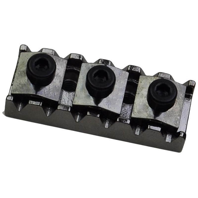 Authentic Floyd Rose Original Locking Nut - R9, Black Nickel image 1