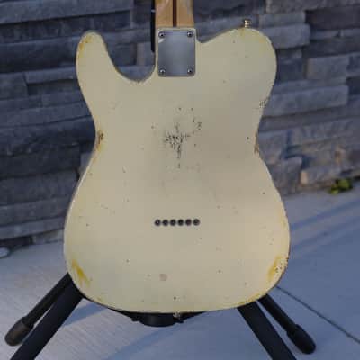 Kelton Swade ''Vinny'' Telecaster AVR-T '53, Roadworn Blonde image 12