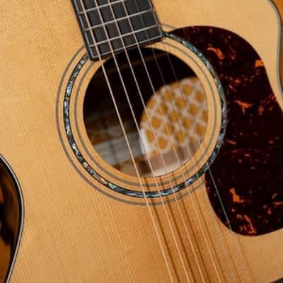Cort Gold MC6 Ovangkol Acoustic-Electric Guitar w/Premium Gig-bag. Natural Gloss, B-Stock image 13