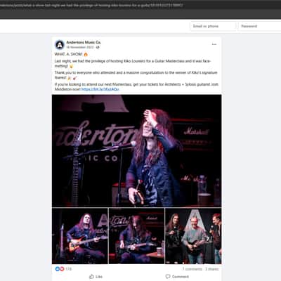 Ibanez KIKO10BP – Played & Signed by Kiko Loureiro (Andertons Masterclass Provenance) image 20