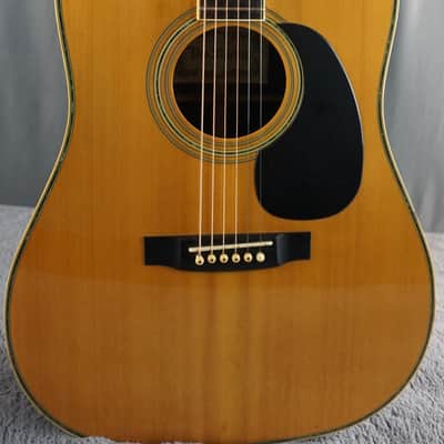 Pro Martin W-250 Vintage MIJ Dreadnought Acoustic Guitar w/ Gig Bag image 1