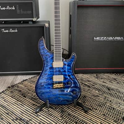 Immagine Mayones Regius Core Classic 6 (2023) Custom Blue Flame, Bare Knuckle TKO - MINT - 1