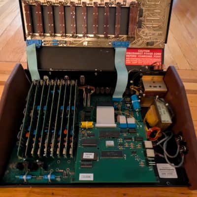 Oberheim DMX Drum Machine MIDI RAM Upgrade Wood Sides Serviced by Electrongate image 4