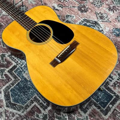 1968 Martin 0018 Vintage Natural Spruce / Mahogany Acoustic Guitar W/ Hardshell Case! image 9
