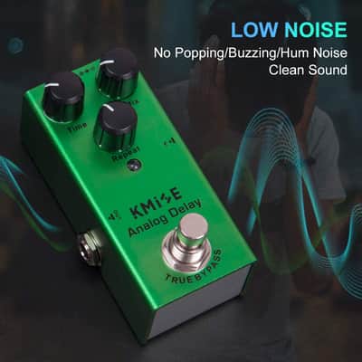Analog Delay Electric Guitar Effects Pedal Mini Single Type DC 9V True Bypass image 3