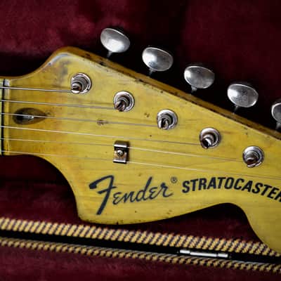 American Fender Stratocaster Custom 2012 Faded Tangerine Sparkle image 8