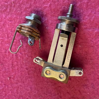 vintage 1966 Gretsch switchcraft switch + JACK from Country Gentleman / viking chet atkins tennessean western nashville country club 1965 image 1