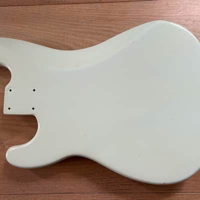 Fender (MJT) Precision Bass Body (2025) - Vintage Aged Faded Sonic Blue image 16