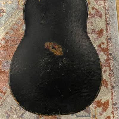 Vintage 1930s–early 40s 00 12-fret Lifton hardshell case for Martin 00-21 00-28 00-41 Gibson L-00 National image 9