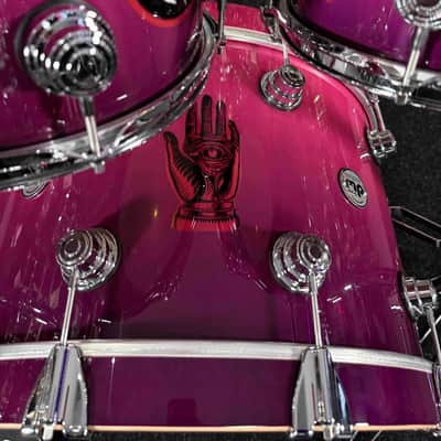 ~WOW!~ DW Collector's Mike Cosgrove of Alien Ant Farm's 8-Piece Custom Drum Kit Set image 10