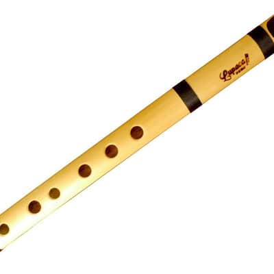 Professional Lupaca bamboo Quena with ebony wood mouthpiece in F image 2