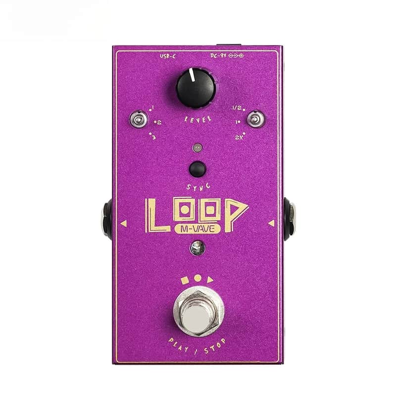 Guitar Looper Pedal 3 Loops Up To 11 Minutes Recording Time,3 Speed Control Loop Effect Pedal image 1