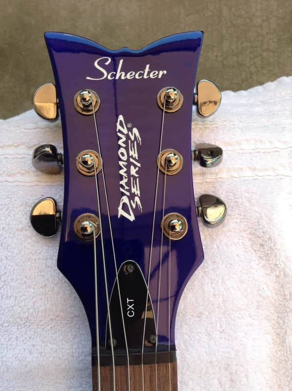 ギター SCHECTER TROUBLE CXT BLUE Schecter CXT Trouble Valli 