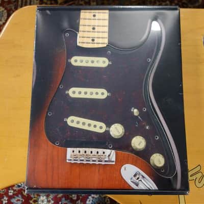 Fender Pre-Wired Strat Pickguard, Custom Shop Texas Special SSS image 1