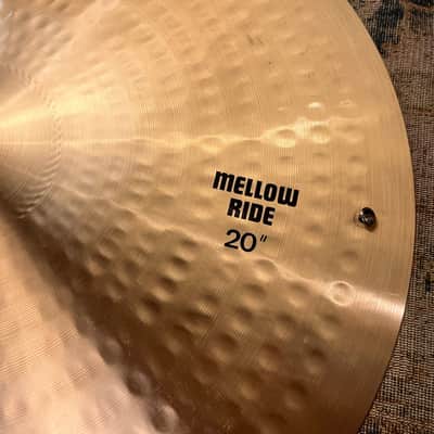 RARE Vintage Paiste SOUND CREATION 20” MELLOW Ride Sizzle 2462 g CLEAN Almost Flat image 3