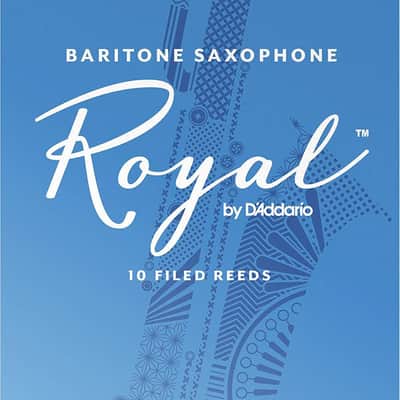 Royal by D'Addario RLB1035 Baritone Sax Reeds, Strength 3.5, 10-pack image 4