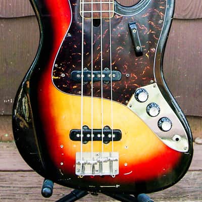 1970's Encore Jazz Bass Copy image 3