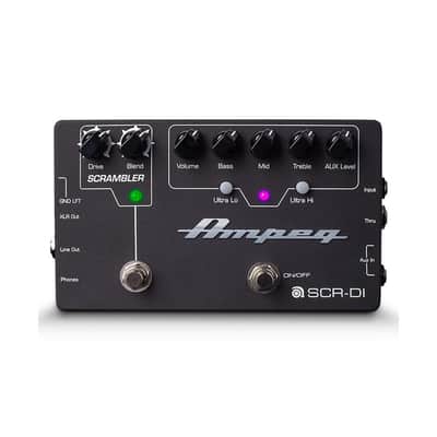 AMPEG SCR-DI - Bass D.I. with Scrambler Overdrive image 1