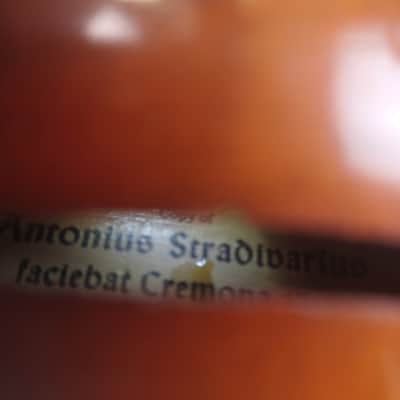 1/4-Size Glaesel VI30E1 Violin +Case +Bow Ser#:E2420 02/99 Antonius Stradivarius image 3