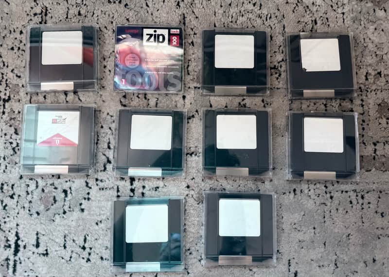 Iomega Zip 100 disks 1992 image 1