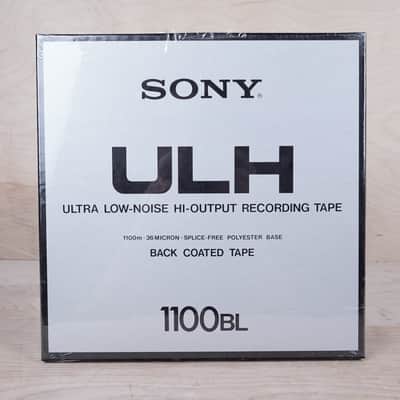 Sony ULH-11-1100-BL Recording Tape Black Ultra Low-Noise Hi-Output 1100m 36 Micron Splice-Free Polyester Base 1100BL 7X Lot Pack of 7 Sealed NOS image 6